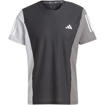 Adidas Own The Run Colorblock - Camiseta Hombre Negro