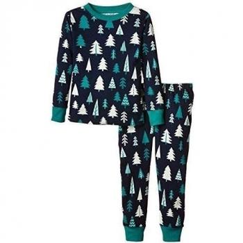 Hatley Kids Pj Set - Patterned Trees Boys-Pijama Niños,