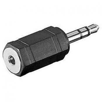Generica - Adaptador Audio minijack 2.5 Hembra a 3.5 Macho