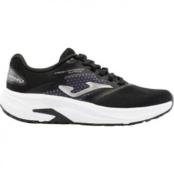 Zapatillas de running Joma Speed 2431 negro hombre, características: diseño ligero, suela de goma antideslizante, amortiguación en la plantilla, malla transpirable para mayor ventilación y ajuste cómodo