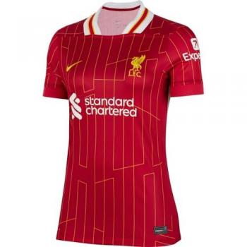 Nike Women's Liverpool FC 2024-25 Home Stadium Replica Shirt - Dri-FIT Technology - Red - XS
