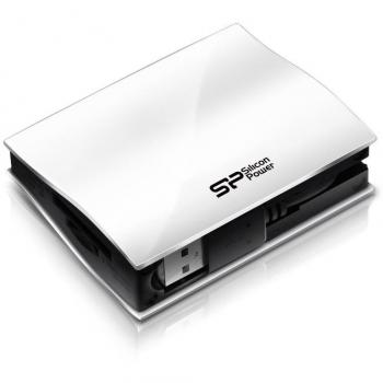 Silicon Power ALL IN ONE Card Reader Color blanco - Lector