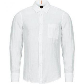 Boss Camisa Manga Larga Relegant 6 Blanco