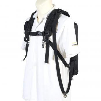 SUN-SNIPER Professional Camera Strap ROTABALL TRIPLE-PRESS-HARNESS, Black
