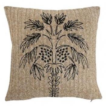 Cojín Natural Palmera Home ESPRIT 42 x 15 x 42 cm