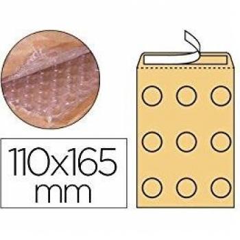 Q-Connect Sobre Burbujas Crema A/000 110 X 165 Mm Caja De 100