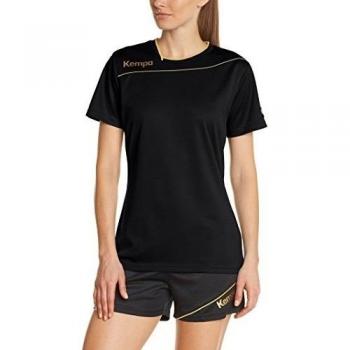 Kempa Hose Kempa Gold Shorts - Camiseta de equipación de balonmano para mujer, color negro, talla L