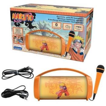 Altavoz Bluetooth inalámbrico luminoso con micrófono Lexibook Naruto