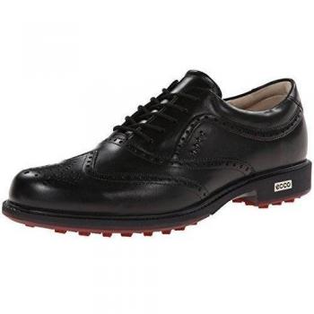 Ecco Men's Tour Golf Hybrid - Zapatos de golf para hombre, color negro, talla 45