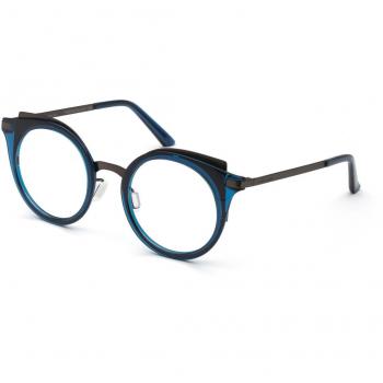 Italia Independent II 5359 021.078 Women’s Eyeglasses Blue Size 47 - Frame Only - Blue Light Block Available