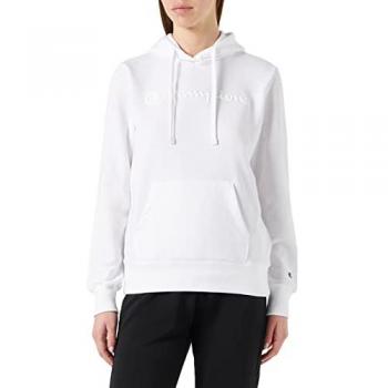 Sudadera con capucha Champion American Classics blanca pura mujer - XS