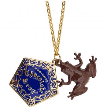 Collar Harry Potter con colgante Chocolate Frog - Hierro y aleación de zinc, versión 2