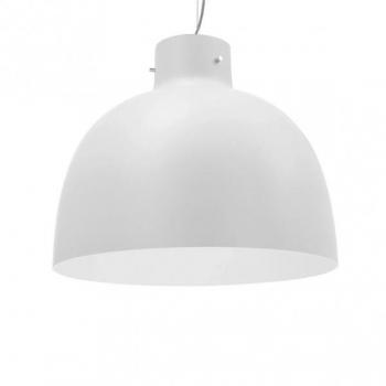 Lámpara de suspensión Kartell Bellissima LED Ø50cm, color blanco satinado