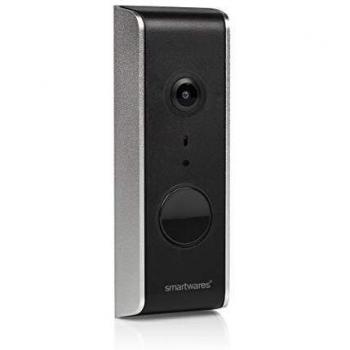 Smartwares DIC-23112 Videoportero WiFi, 1080P HD, Set de 16 Piezas