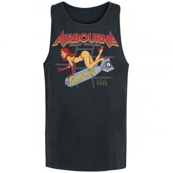 Airbourne Bombshell Camiseta Tirantes Negro M