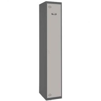 Taquilla SIMONLOCKER PROF. DISM. SINGLE 1/1 400 INIT AN/GR - 8425437106590 - Simon Rack, Taquilla Vestuario Metálica, 1 Puerta, Dimensiones: