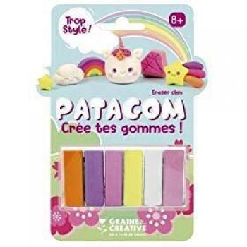 Set de 6 Arcillas Modelables Patagom 'Unicornio' Multicolor Graine Créative