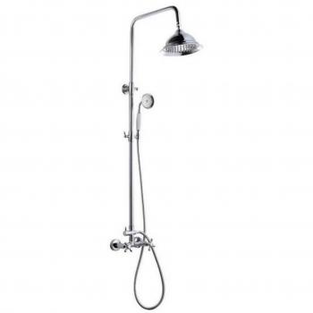 Columna de Ducha Rousseau Acero Inoxidable