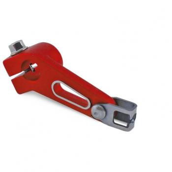 tnttu Barra embrague adaptador Derbi Senda Light, Rojo Anodise