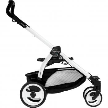 Peg-Pérego Book Plus 51 - Chasis, incluye cestilla, color negro/blanco