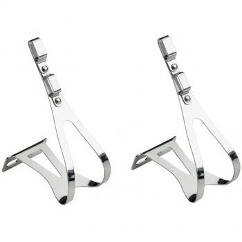 Cinelli - Calapiés para bicicleta plata plata Talla:large