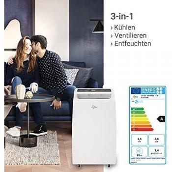 Aire acondicionado local móvil Advance 12.0 Eco R290 | Silencioso | Tubo para la evacuación del aire condensado | Enfriar habitacion hasta 60 m2