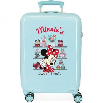 Disney Minnie That's Easy Sweet Treats Maleta de Cabina Rígida Verde 34L