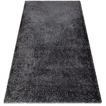 Alfombra Fluffy Shaggy Gris 200x290 cm