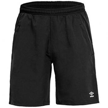 Umbro Torch Jnr Pantalón Corto, Niño, Negro, 8 años