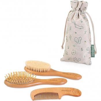 Set de peines de madera natur haircare chip