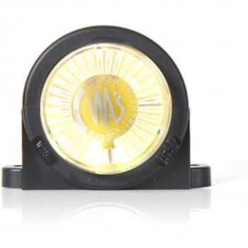 Waś Luz de gálibo WAS 455 W25S - Luz de delimitación lateral, tipo LED, diseño compacto, alta visibilidad, resistente al agua y a impactos, fácil instalación