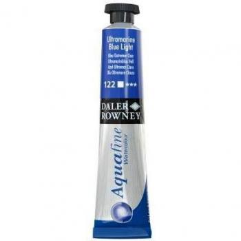 Acuarela Aquafine, 3 unidades, 8 ml, color azul ultramar claro