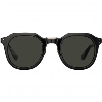 Linda Farrow FLETCHER LFL1103 C13 Black Men's Sunglasses 49mm