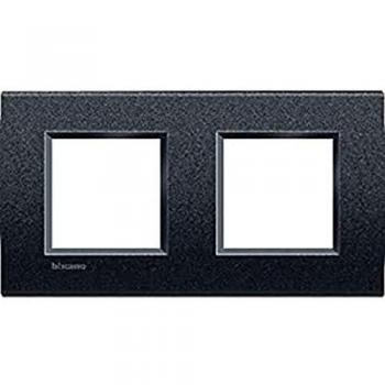 Bticino - lna4802m2ar placa 2+2 mod antracita livinglight Ref. 6572550002