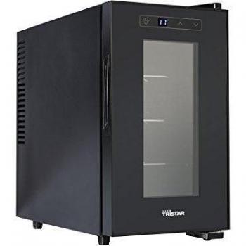 Tristar WR-7508 - Vinoteca con Capacidad para 8 Botellas, Pantalla Táctil, Clase Energética A+, Dimensiones 52x25.4x46.5 cm