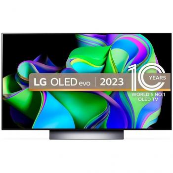 LG OLED48C34LA 48 EVO 4K UHD Smart TV WiFi HDR10 α9 IA 4K Gen6 Magic Remote