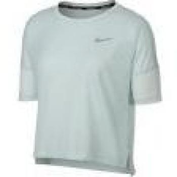 Nike Breathe – Camiseta, Todo el año, Mujer, Color Crimson Tint/Htr, tamaño Large
