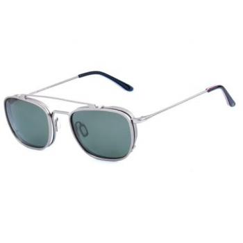 Gafas de sol Vuarnet VL19020001-SUNCLIP para hombre, montura gris con clip-on