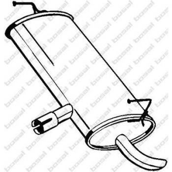 Bosal 145-201 Piezas de Montaje