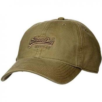 Superdry Orange Label Cap Gorra, Combat Brown, One Size para Hombre