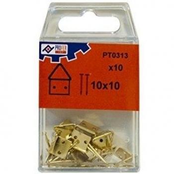PROFER TOP - Cuelgacuadro Clavar C/10 Pzs Profer Top 10X10 Mm