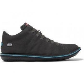 Camper Beetle K300479 - Zapatillas de Piel para Hombre con Cordones, Color Gris
