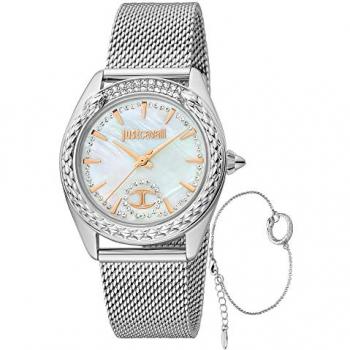 Reloj Analógico Just Cavalli ANIMALIER Special Pack con Pulsera (Ø 34 mm) - Mod. JC1L195M0215