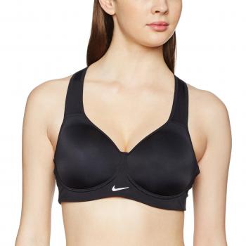 Nike New Pro Rival Sujetador Deportivo, Mujer, Negro