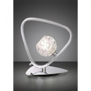 Lámpara de mesa Lux 1 luz G9, cromo pulido