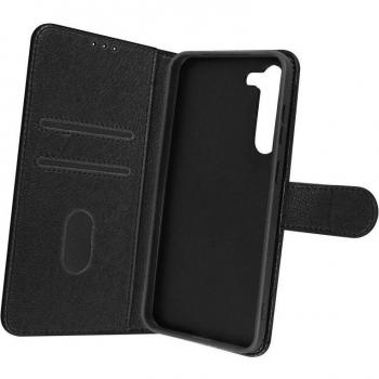 Funda Samsung Galaxy S23 con Tarjetero y Soporte de Vídeo en color negro