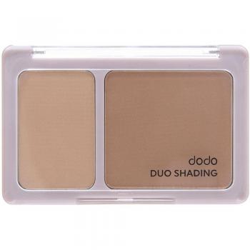 Duo Sombra Dodo Makeup 01 Ámbar - Maquillaje de Ojos y Sombra para Contornos