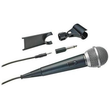 Audio Technica ATR1200 Cardioid Dynamic Vocal/Instrument Microphone includes Desk Stand and Stand Clamp