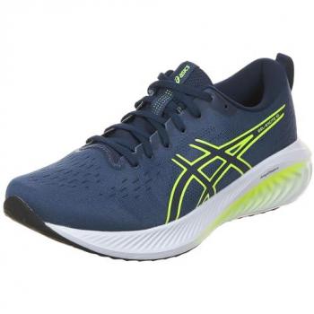 Zapatillas de running Asics Gel-Excite 10 hombre azul, modelo 1011B600404, talla 44 EU, características: diseño en colores azul, verde y blanco, calzado deportivo para corredores con soporte neutro