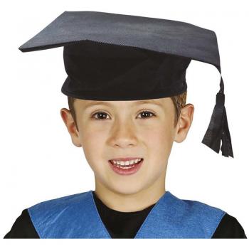 Birrete de Estudiante Infantil de Tela de 56 cm